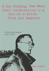 Cover of poetry book by Dan Fante